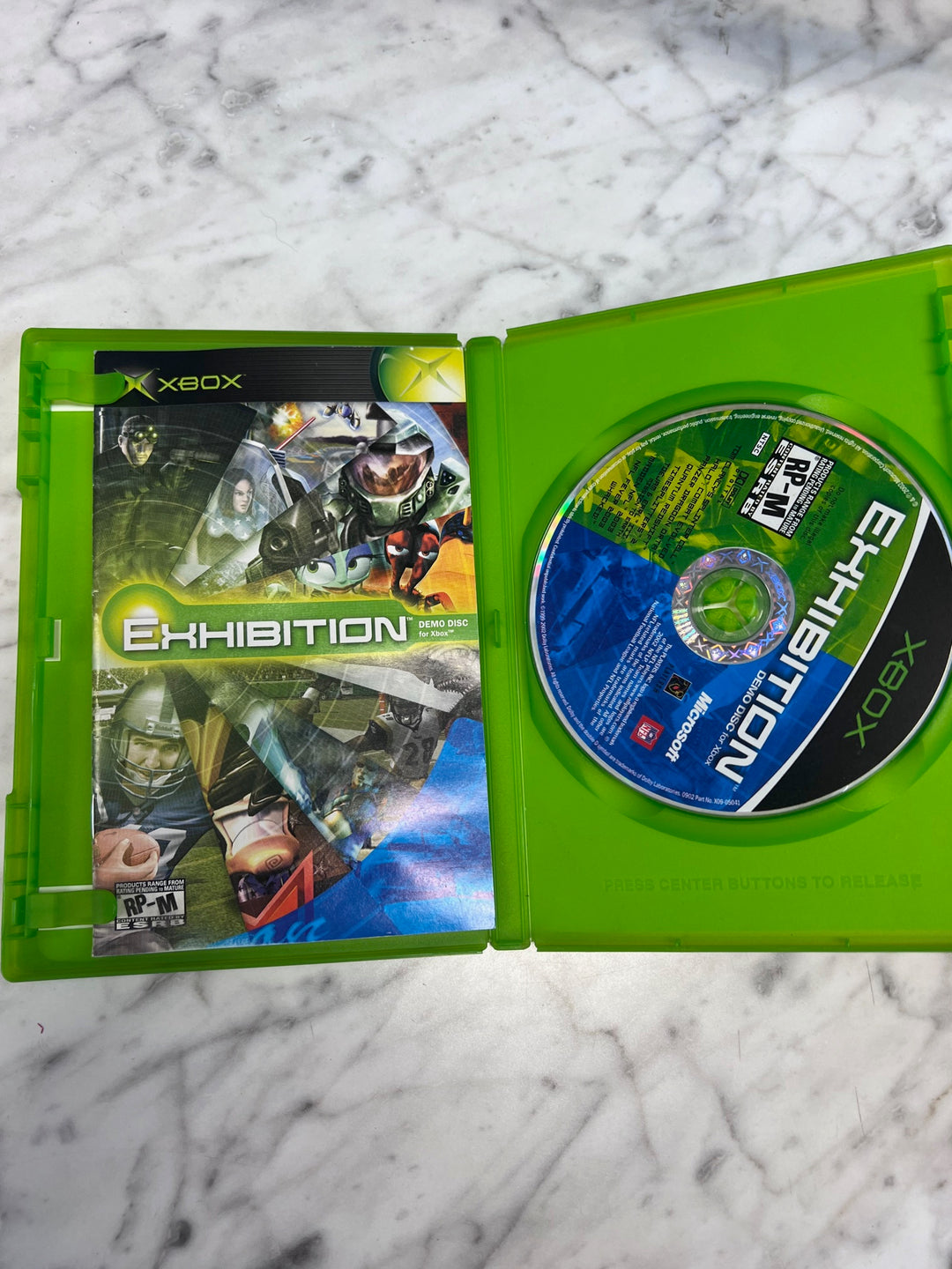 Xbox Exhibition Demo Disc U92325