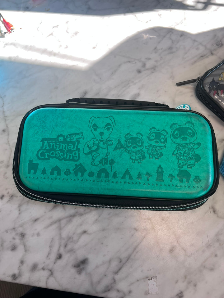 Official Nintendo Switch Animal Crossing Soft Carrying Case Green UA11326
