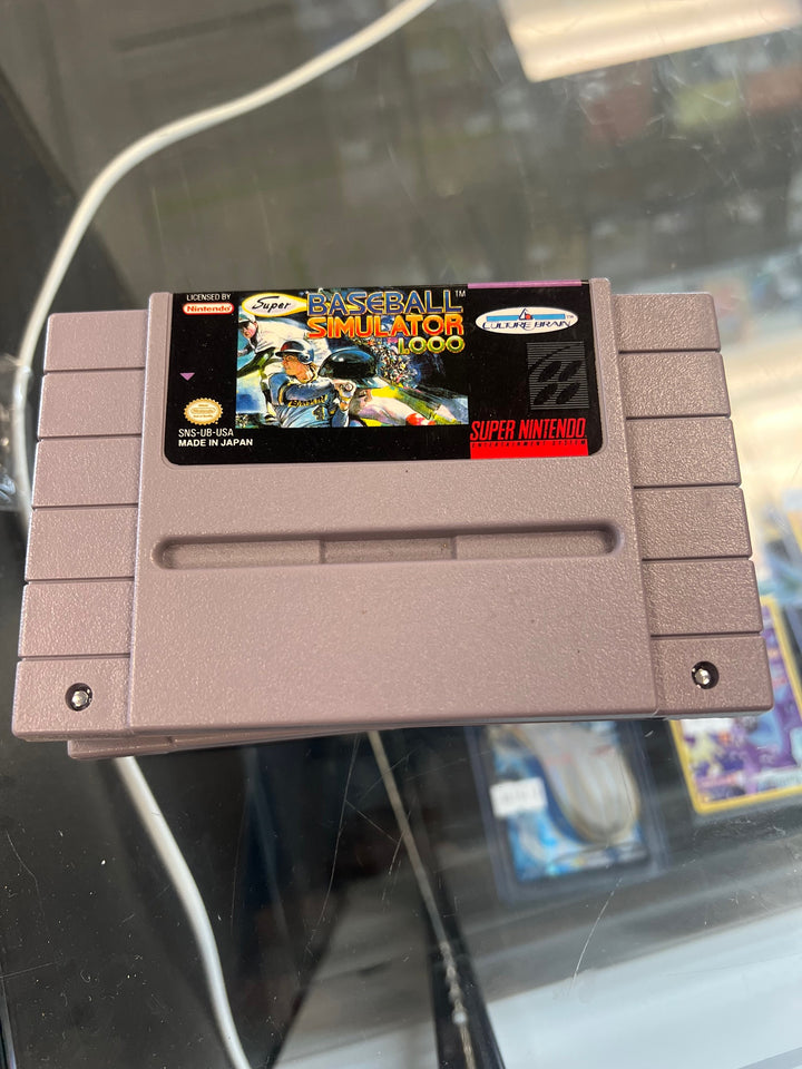 Super Baseball Simulator 1000 - SNES S62525