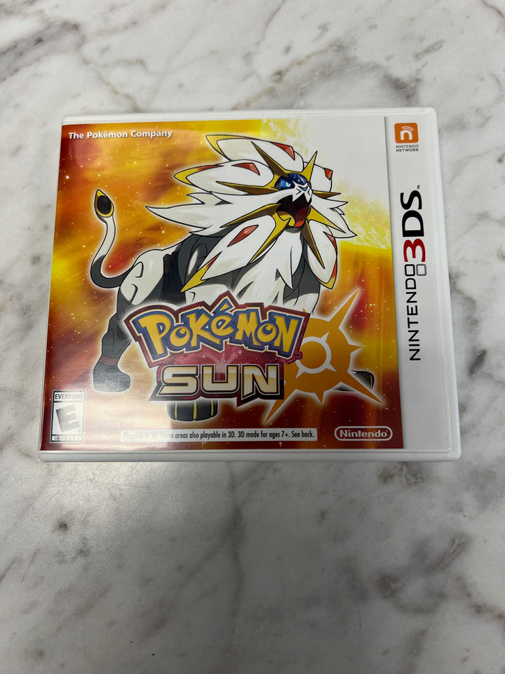 Pokemon Sun Nintendo 3DS CASE ONLY CO121224