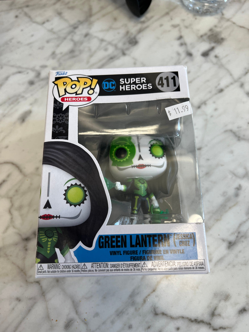 Funko Pop! DC Heroes - Green Lantern JESSICA CRUZ #411 – Core Gaming