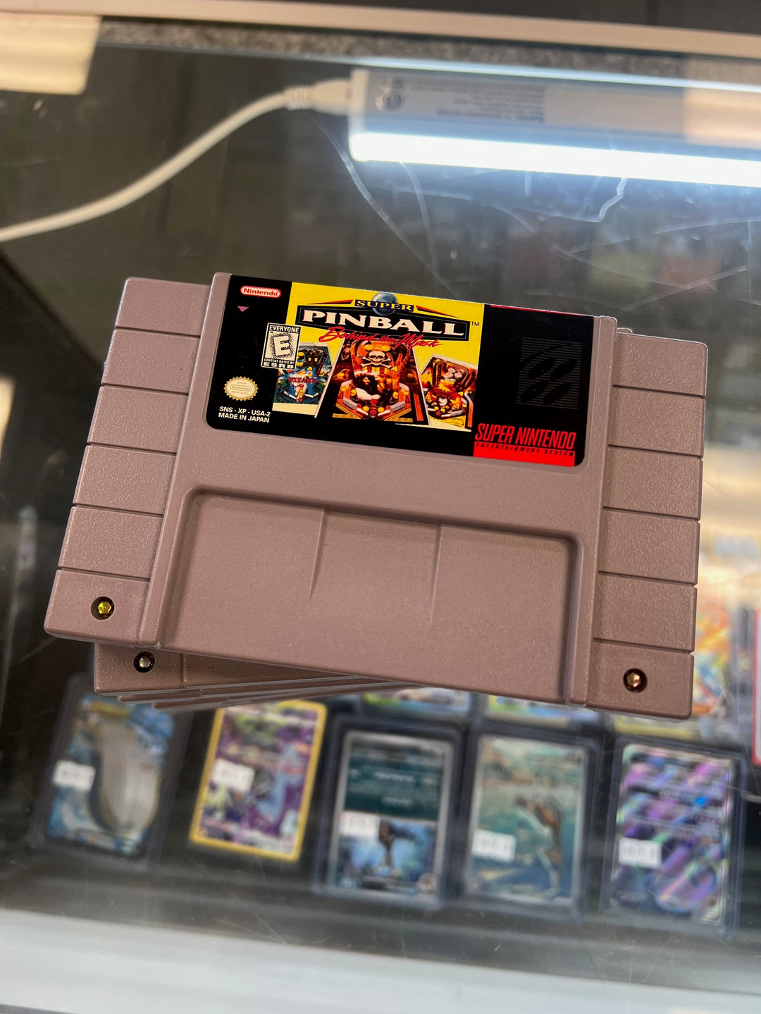 Super Pinball Behind the Mask - SNES S62525