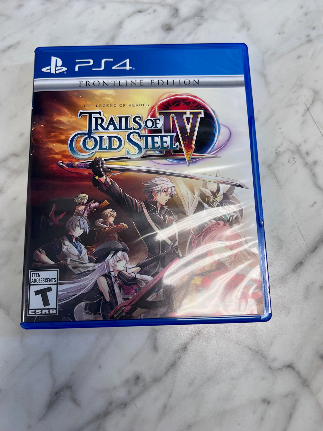 The Legend of Heroes Trails of Cold Steel IV PS4 Playstation 4 CASE/Soundtrack ONLY   CO92325