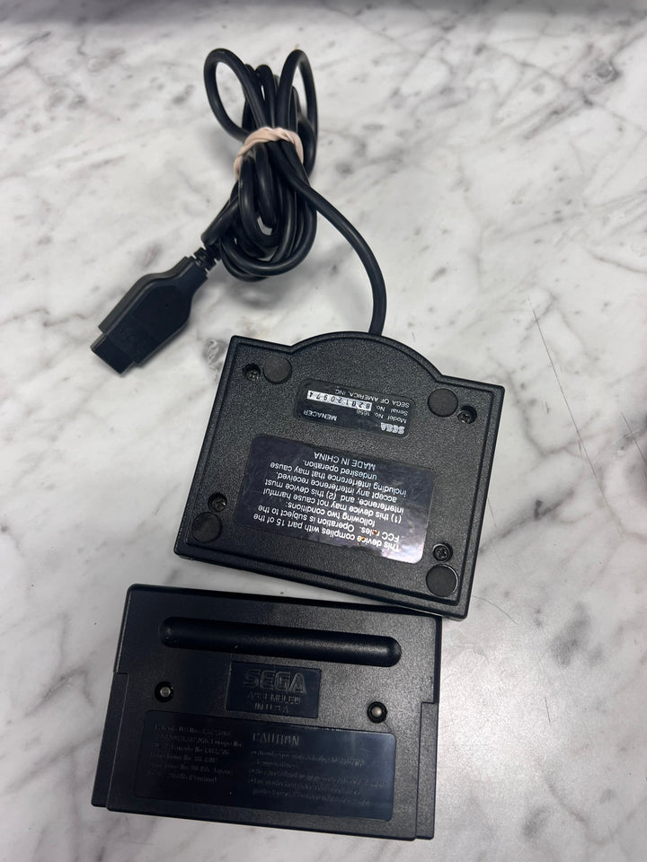 Sega Genesis Menacer Game & Dongle (No Gun) Untested    UA11326
