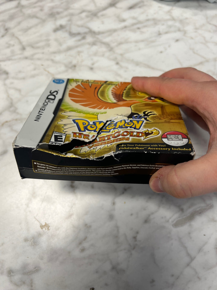 Pokemon Heart Gold Version Damaged outer box ONLY  CO121224