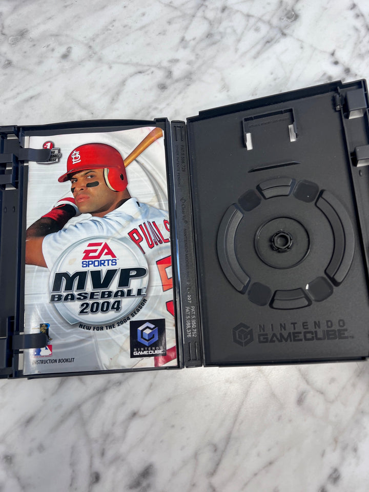 MVP Baseball 2004 Nintendo Gamecube CASE & MANUAL ONLY   CO92325