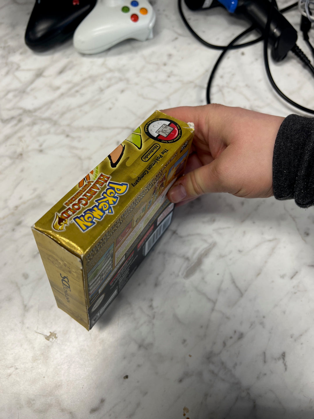 Pokemon Heart Gold Version Damaged outer box ONLY  CO121224