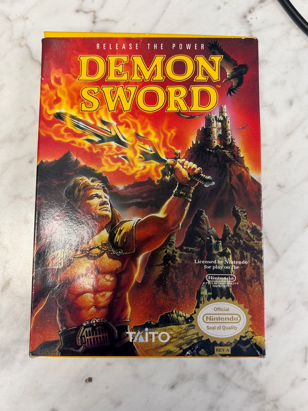 Demon Sword for Original Nintendo NES BOX AND MANUAL ONLY CO121224