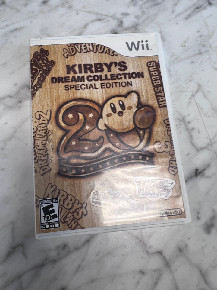 Kirby's Dream Collection Special Edition Nintendo Wii CASE ONLY   CO92325