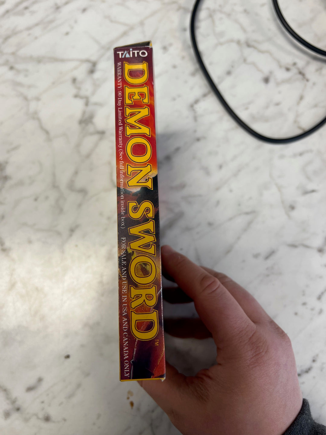 Demon Sword for Original Nintendo NES BOX AND MANUAL ONLY CO121224