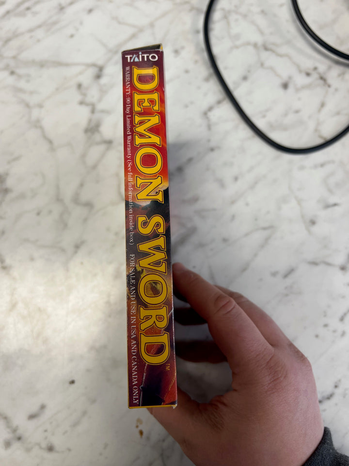 Demon Sword for Original Nintendo NES BOX AND MANUAL ONLY CO121224