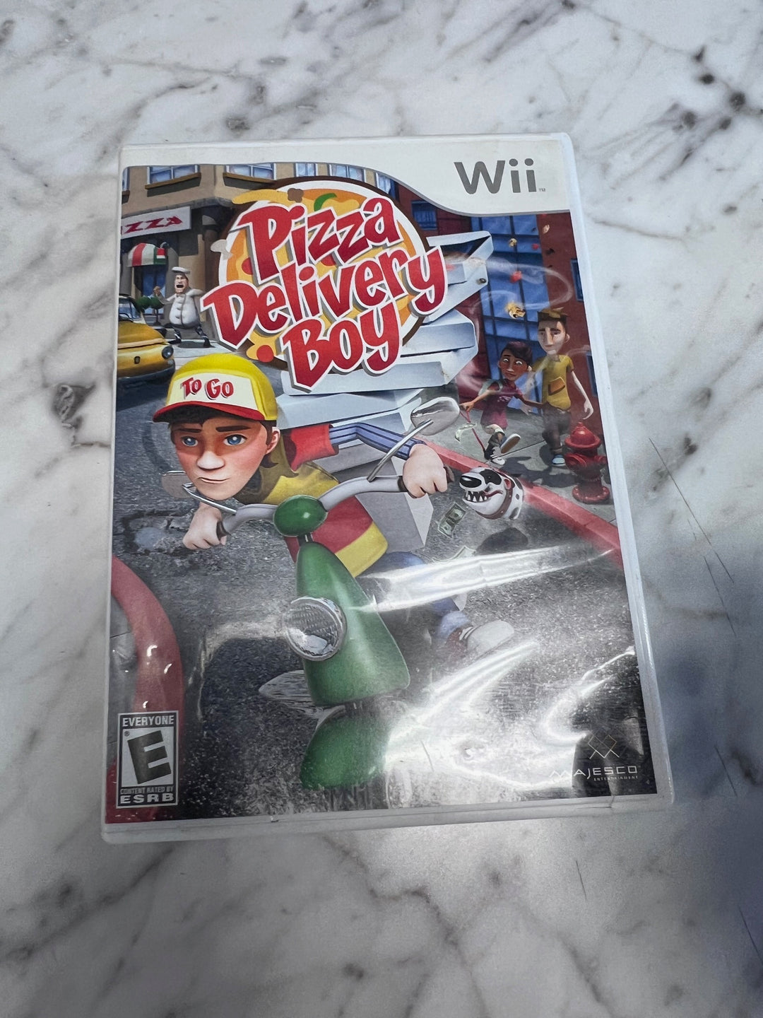 Pizza Delivery Boy Nintendo Wii CASE ONLY   CO92325