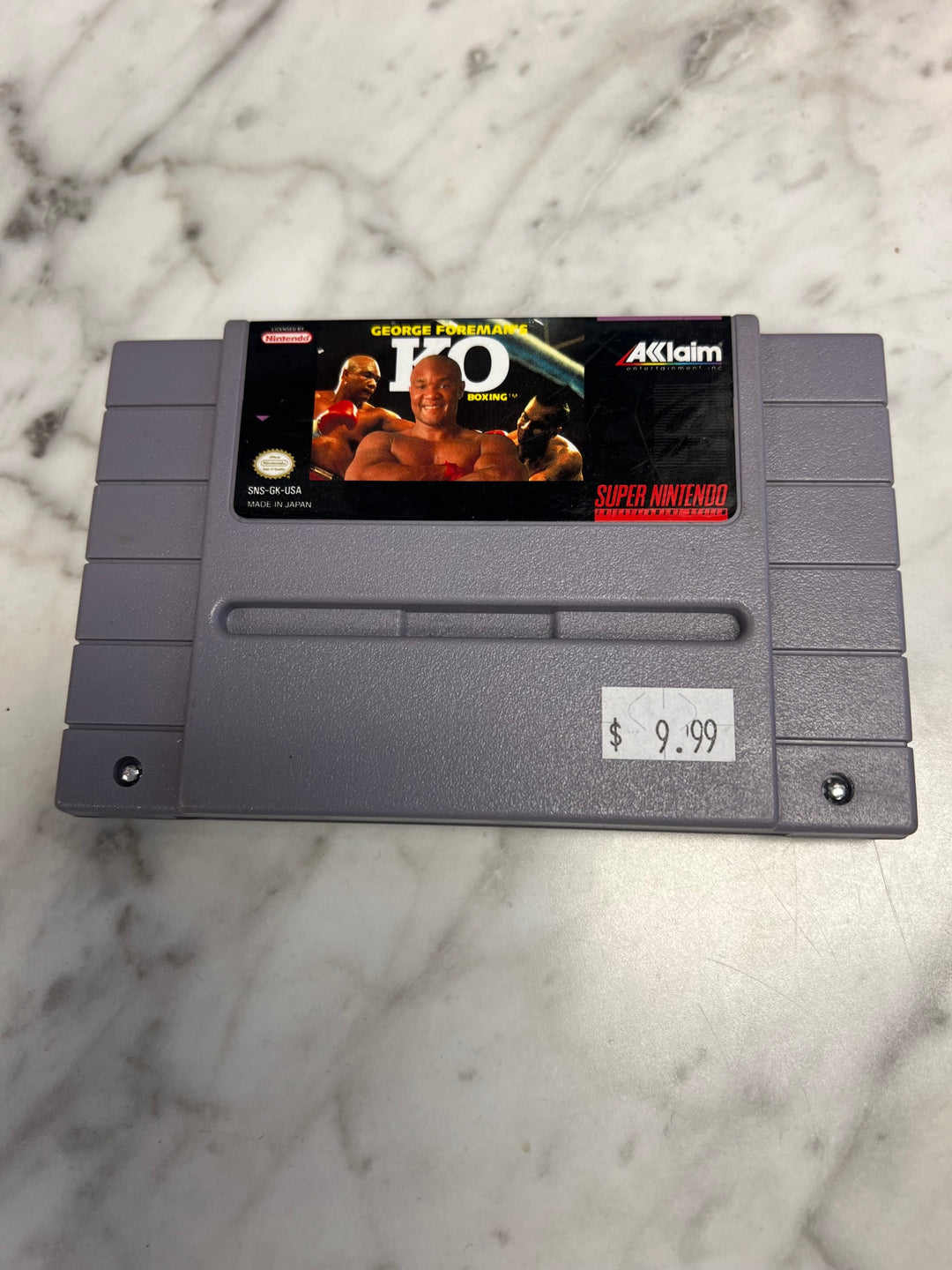 George Foreman's KO Boxing - SNES S62525