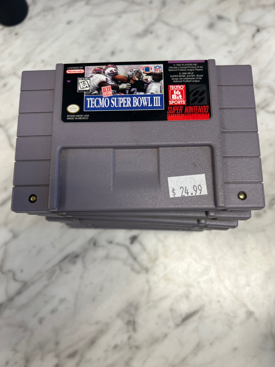 Tecmo Super Bowl III Final Edition - SNES S62525