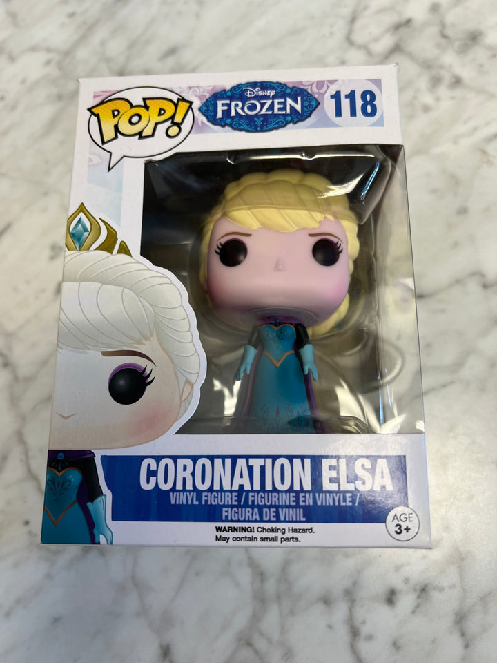 FUNKO POP DISNEY FROZEN CORONATION ELSA #118 FP62424