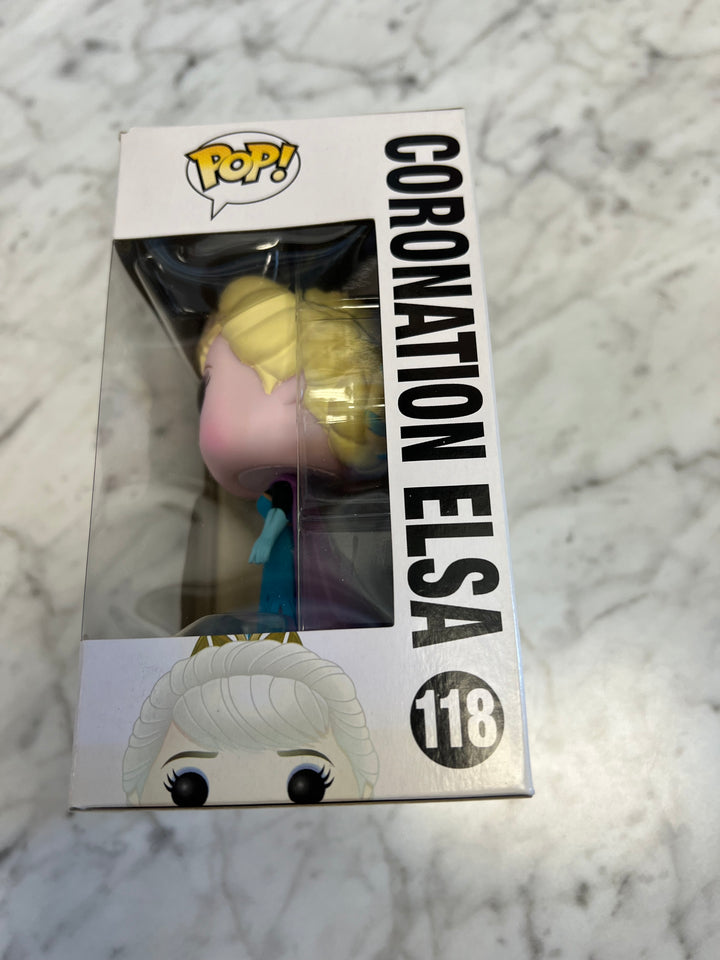 FUNKO POP DISNEY FROZEN CORONATION ELSA #118 FP62424