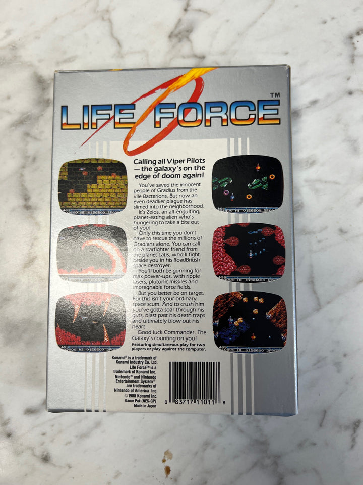 Life Force for Original Nintendo NES BOX ONLY CO121224