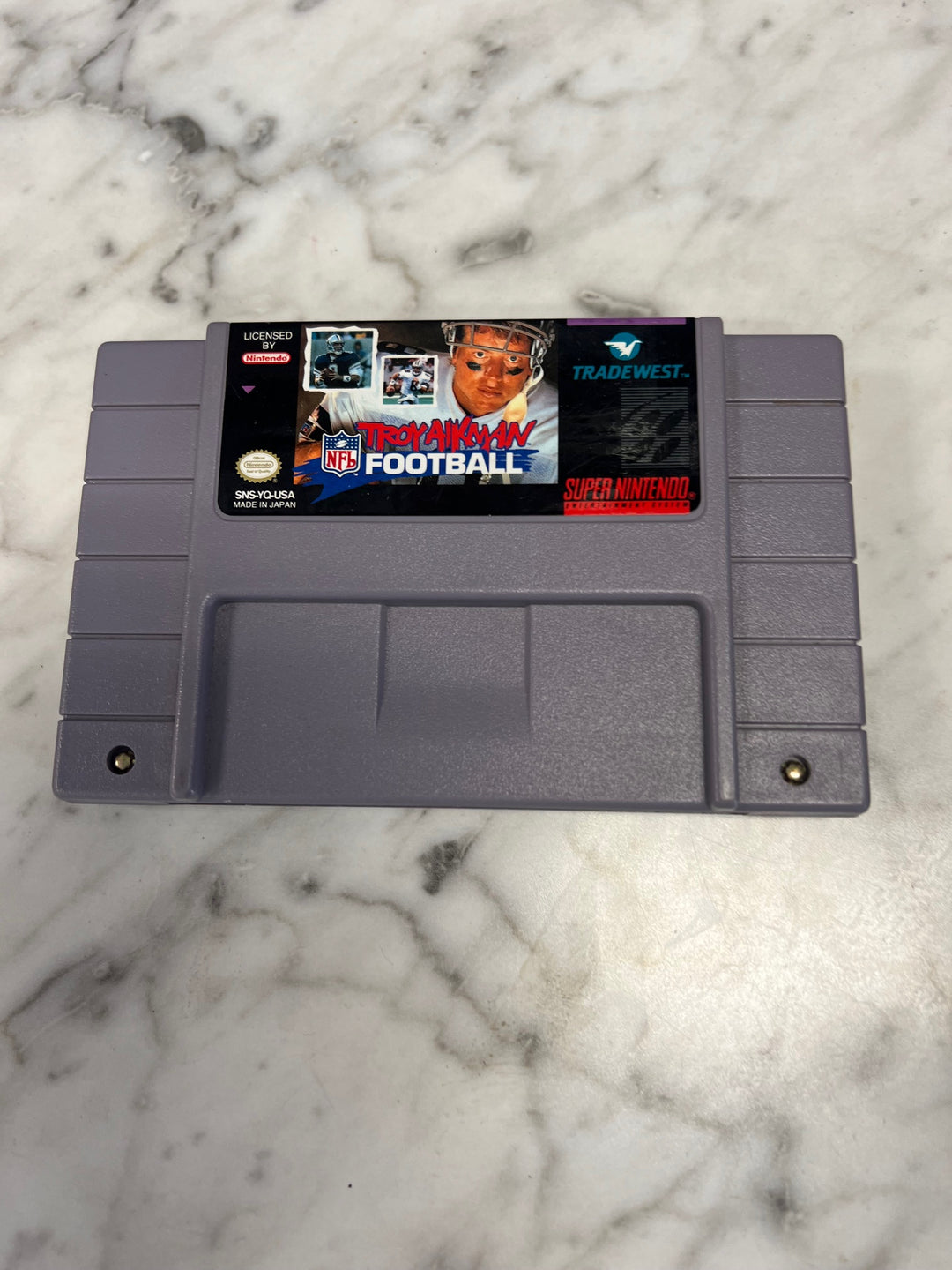 Troy Aikman Football - SNES S62525