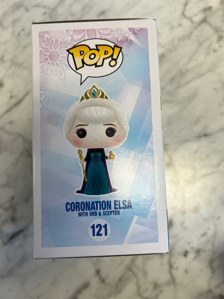 #121 Coronation Elsa Hot Topic Excl. Funko Pop! Disney Vinyl Figure FP62424