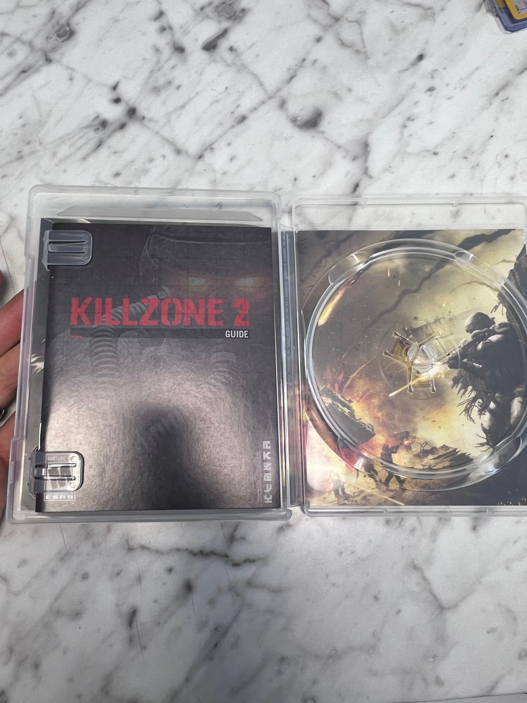 Killzone 2 Playstation 3 PS3 CASE & MANUAL ONLY   CO92325
