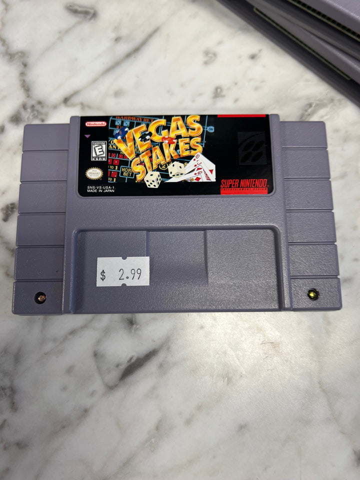 Vegas Stakes - SNES S62525
