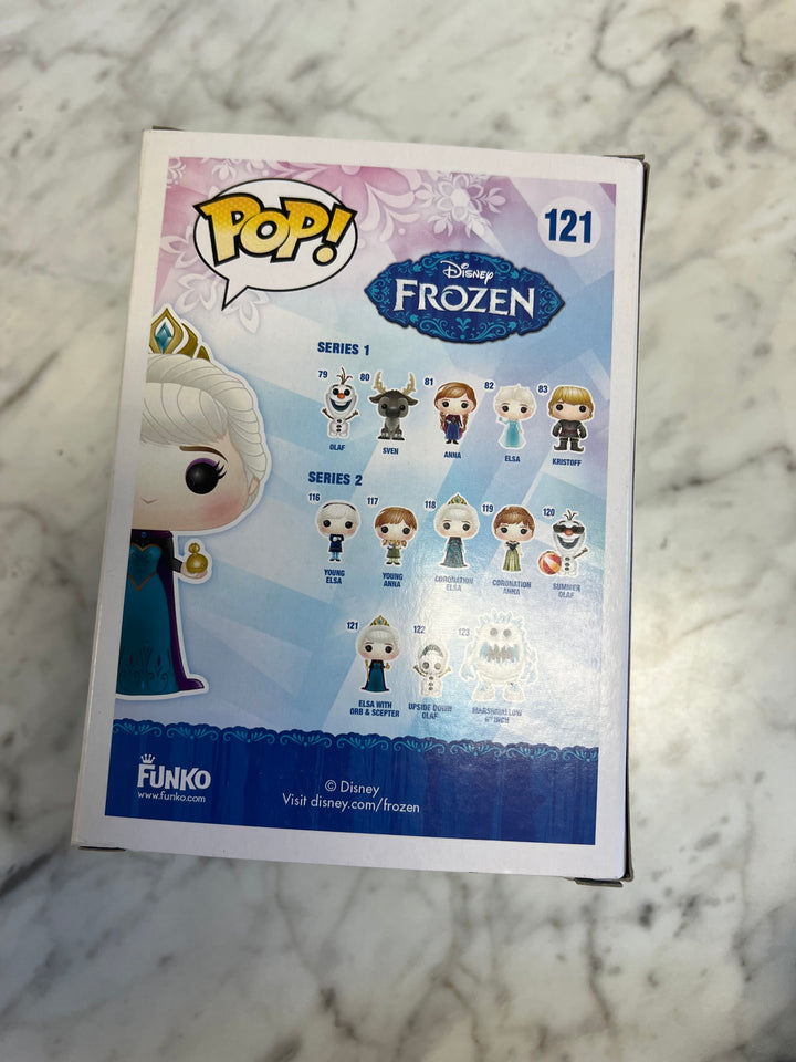 #121 Coronation Elsa Hot Topic Excl. Funko Pop! Disney Vinyl Figure FP62424