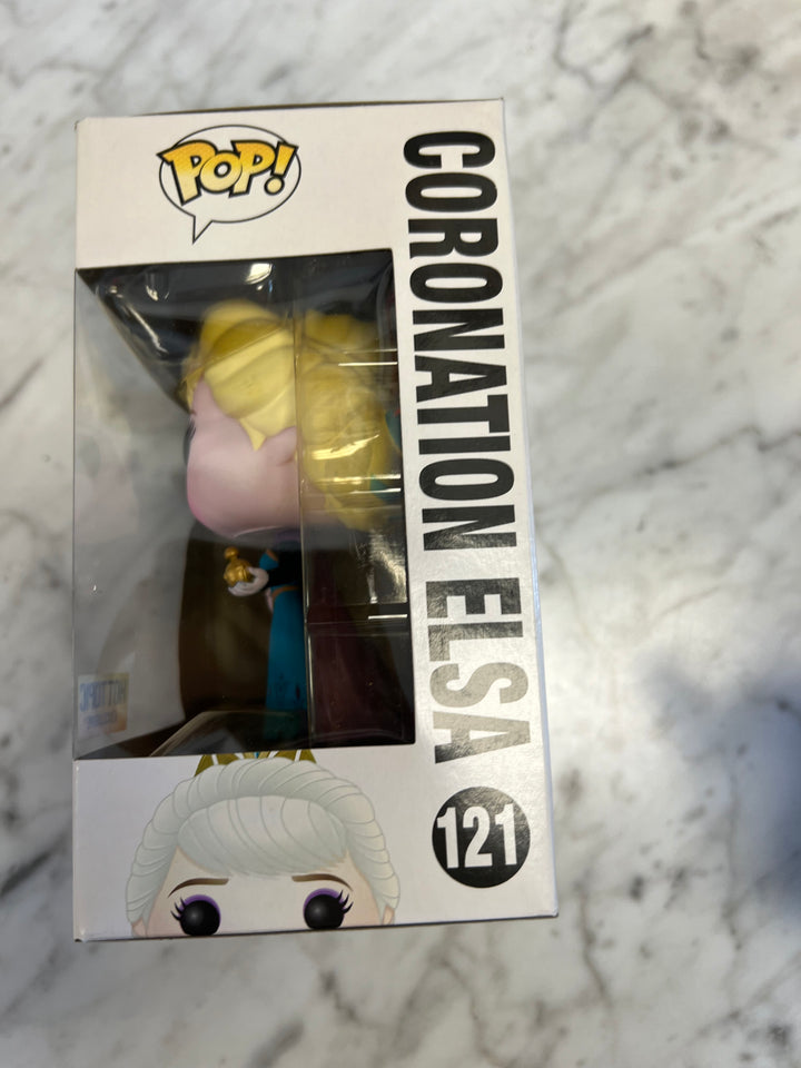 #121 Coronation Elsa Hot Topic Excl. Funko Pop! Disney Vinyl Figure FP62424