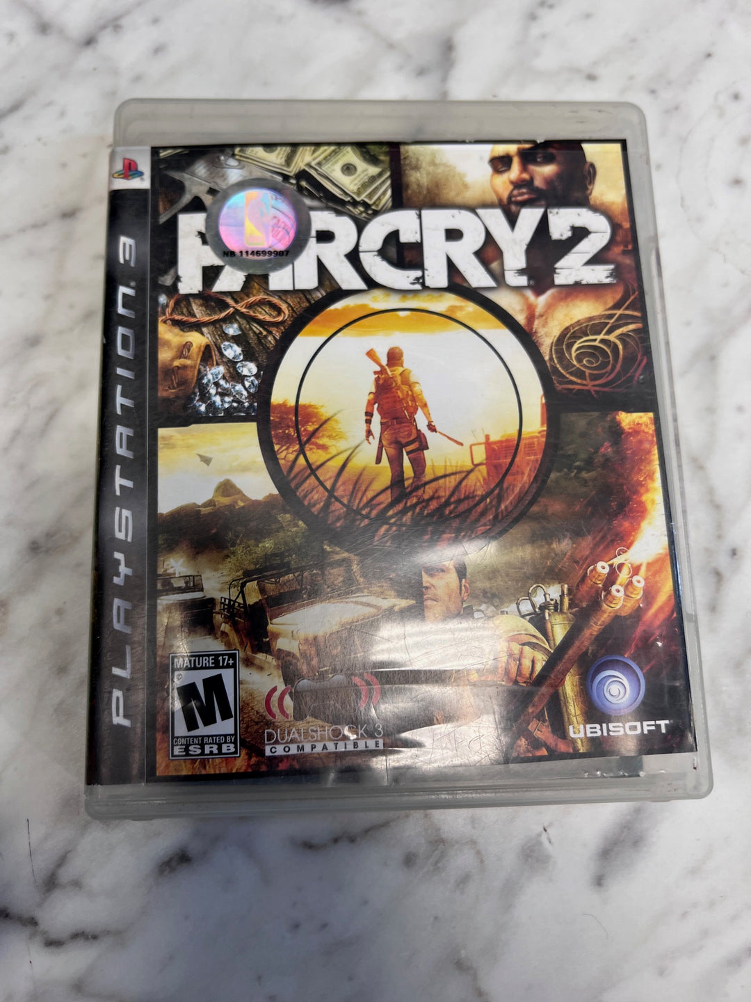 Far Cry 2 Playstation 3 PS3 CASE & MANUAL ONLY   CO92325