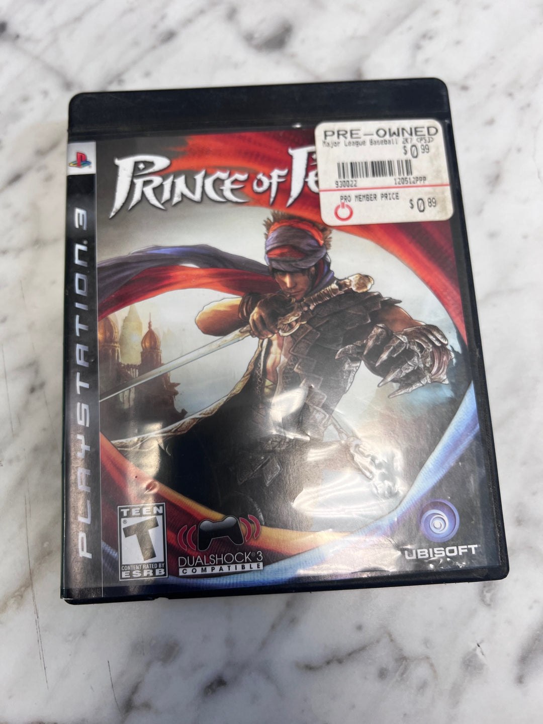 Prince of Persia PS3 Playstation CASE ART & MANUAL ONLY in GENERIC CASE   CO92325