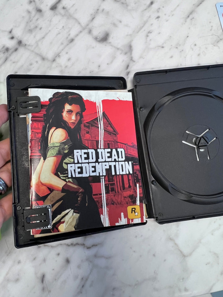 Red Dead Redemption PS3 Playstation CASE ART & MANUAL ONLY in GENERIC CASE   CO92325