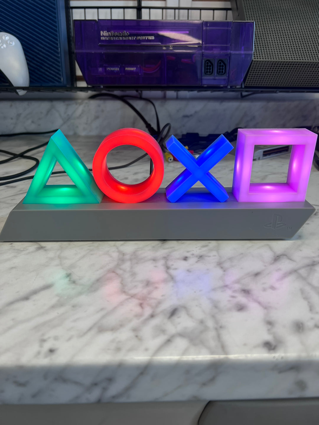Playstation Icons Light Up Sign (USB or AAA Batteries) No cable included UA11326