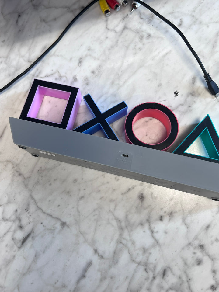 Playstation Icons Light Up Sign (USB or AAA Batteries) No cable included UA11326