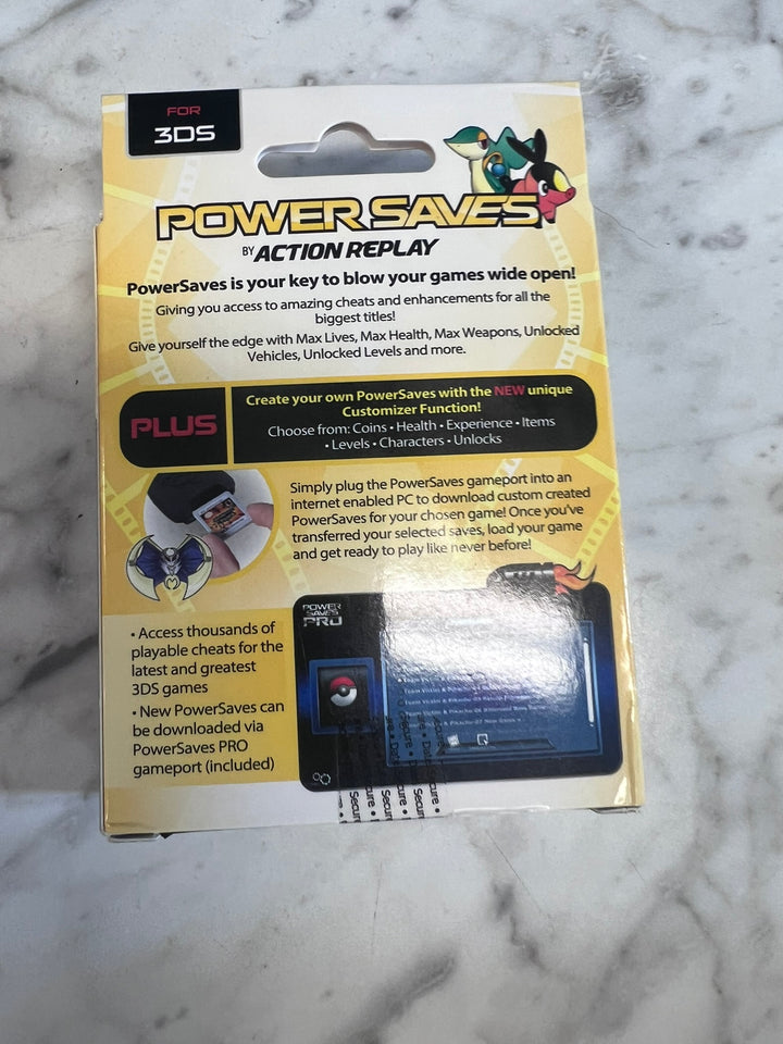 Action Replay Power Saves for 3DS (Pokemon Ultra Sun Moon + More) in Box UA11326