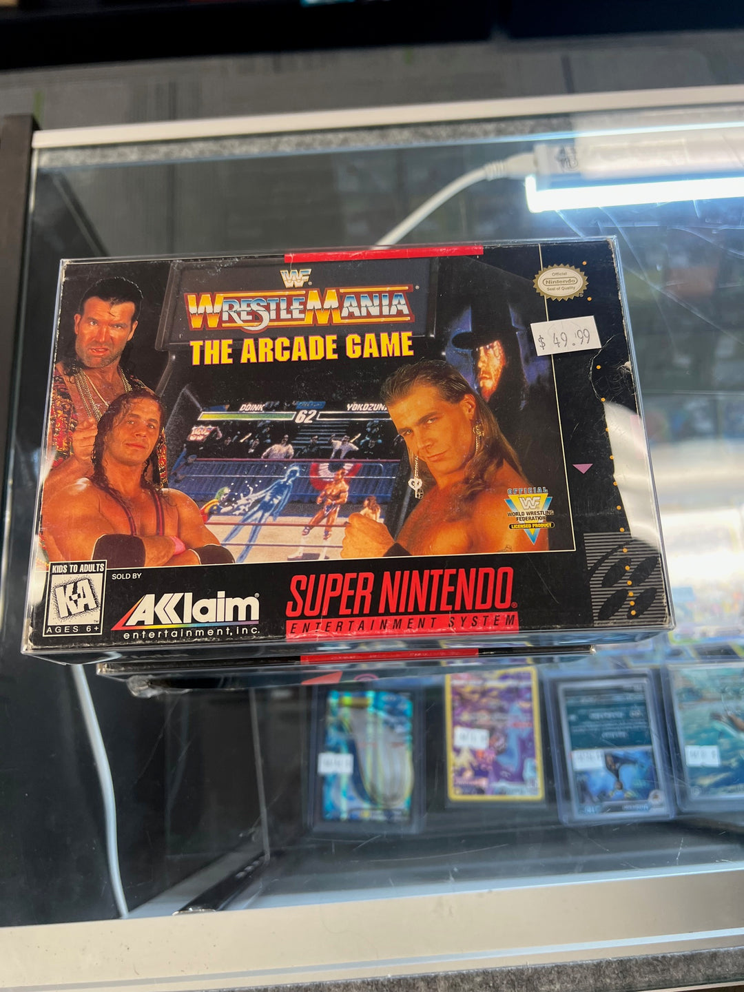 WWF Wrestlemania The Arcade Game - SNES S62525