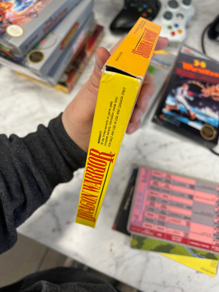Dragon Warrior for Original Nintendo NES BOX AND MANUALS ONLY CO121224