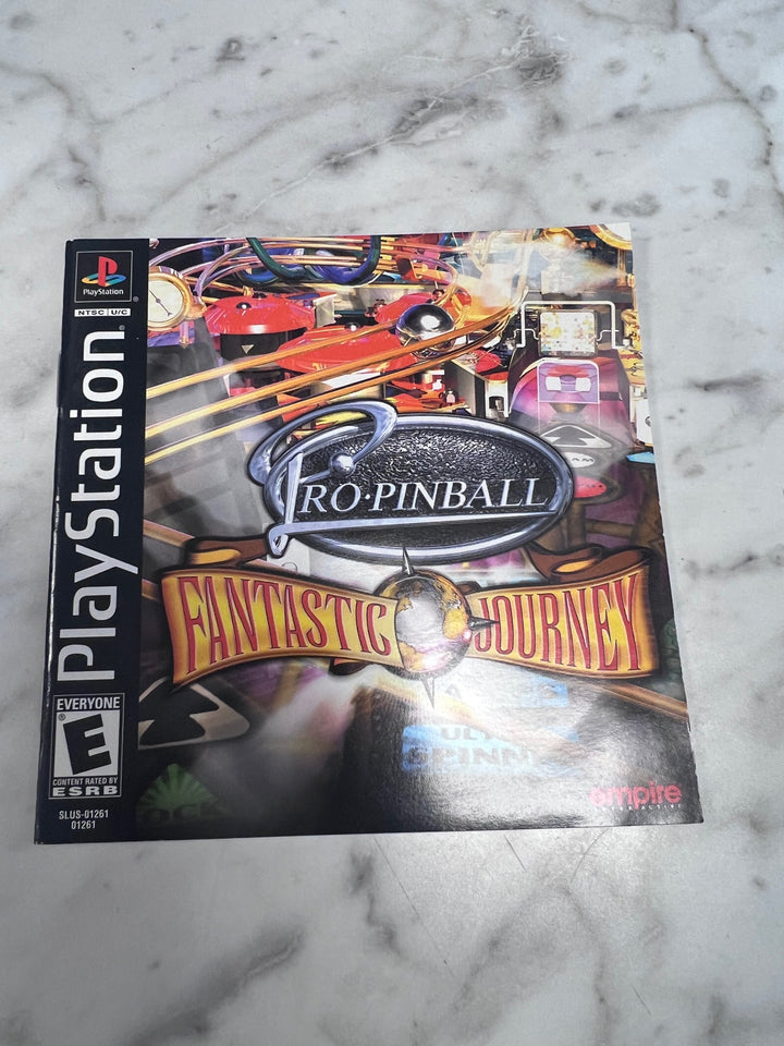 Pro Pinball Fantastic Journey PS1 Playstation MANUAL ONLY  MO92425