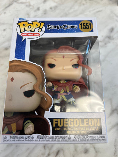 Funko Pop Black Clover Captain Fuegoleon Vermillion Figure