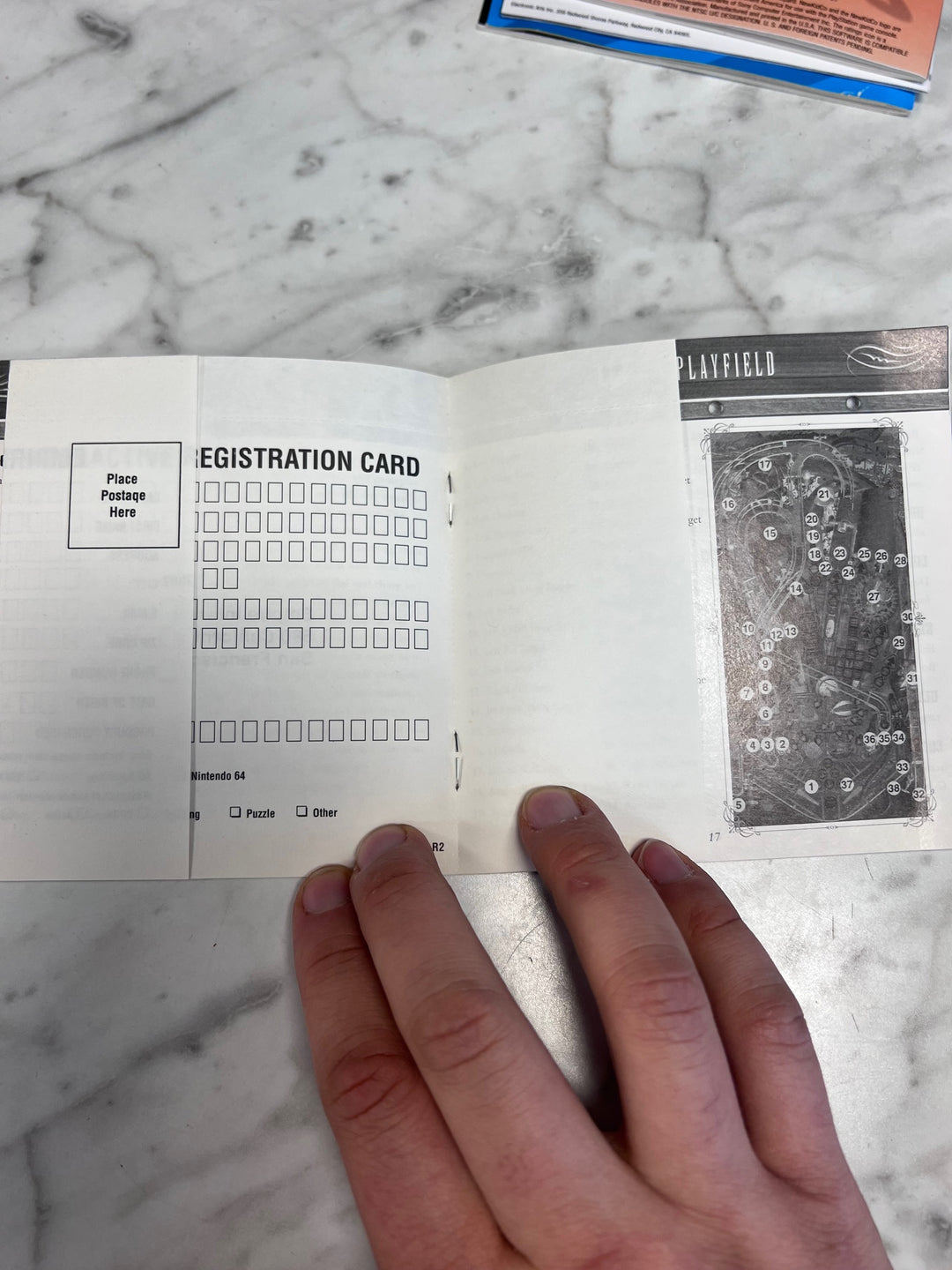 Pro Pinball Fantastic Journey PS1 Playstation MANUAL ONLY  MO92425