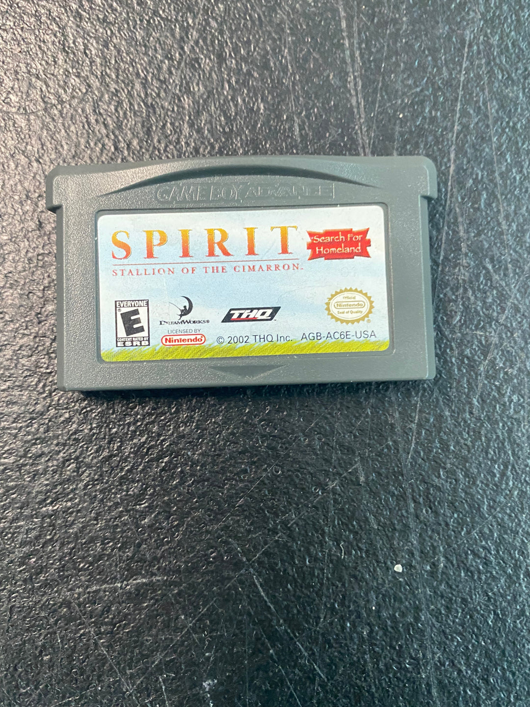 Spirit Stallion of the Cimarron Search for Homeland - Game Boy Advance GBA NI103025
