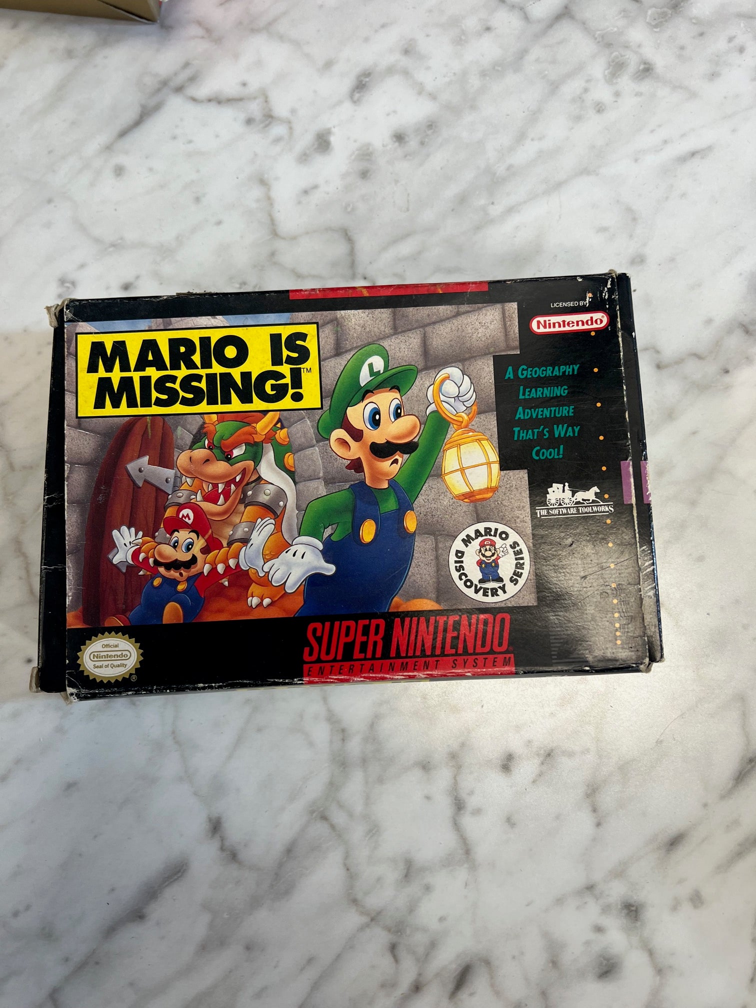 Mario store is Missing for Super Nintendo SNES