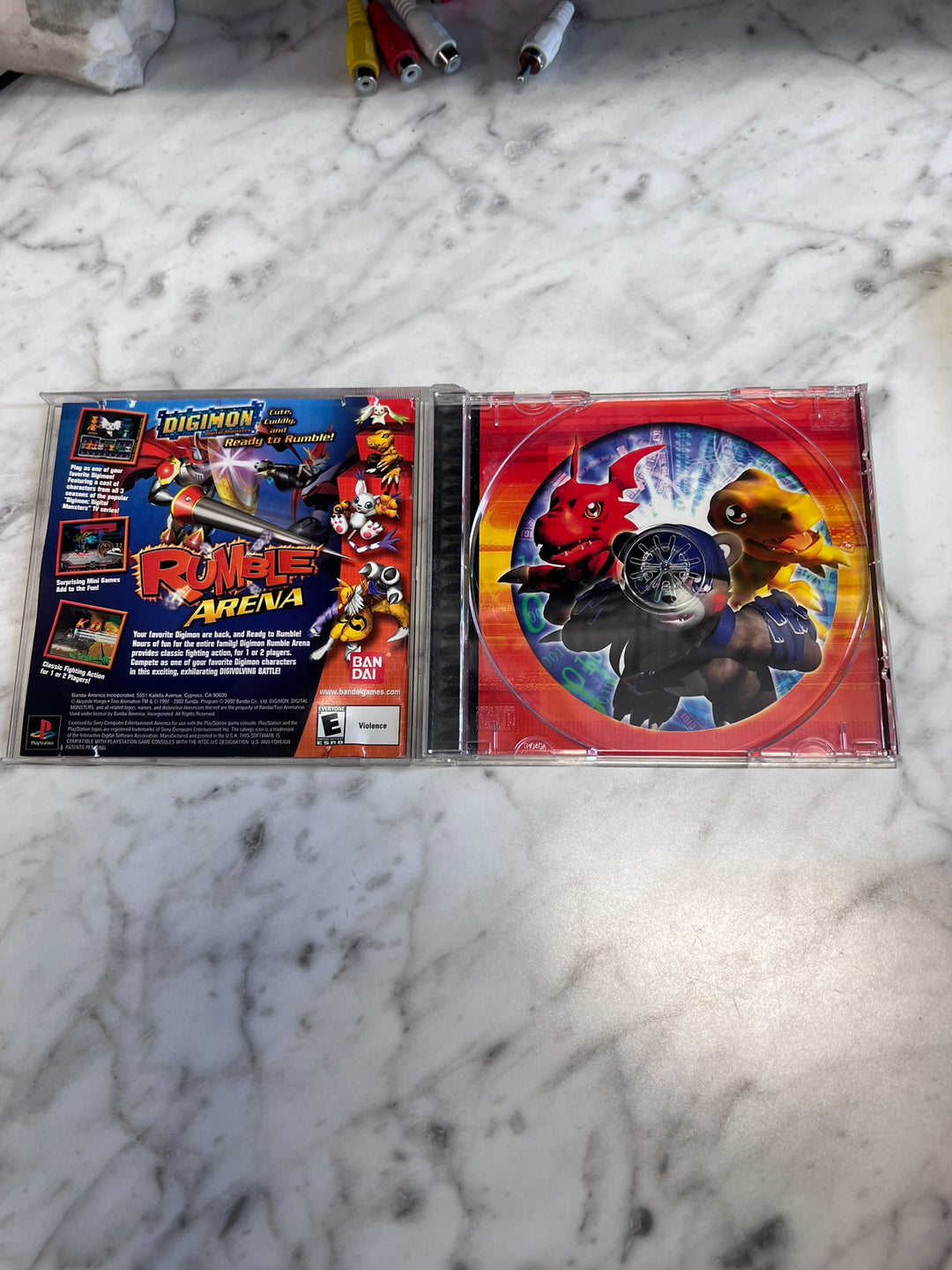 Digimon World 3 PS1 Playstation CASE AND MANUAL ONLY NO GAME   CO11426