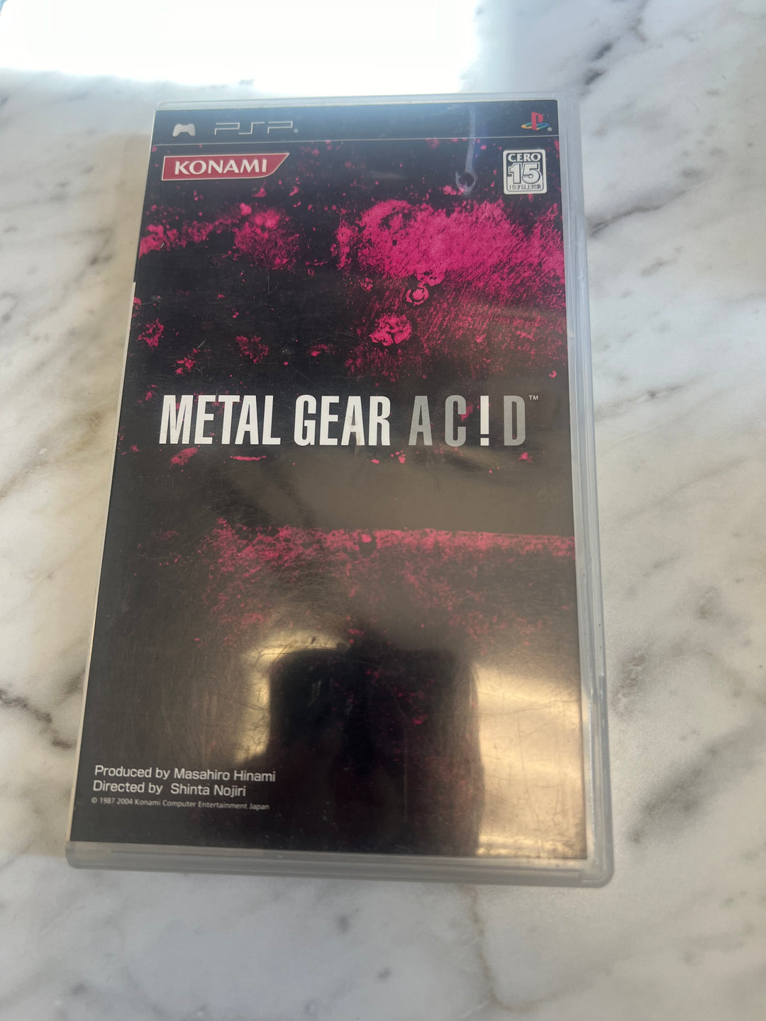 Metal Gear Acid JP PSP Japanese US Seller IMP91124