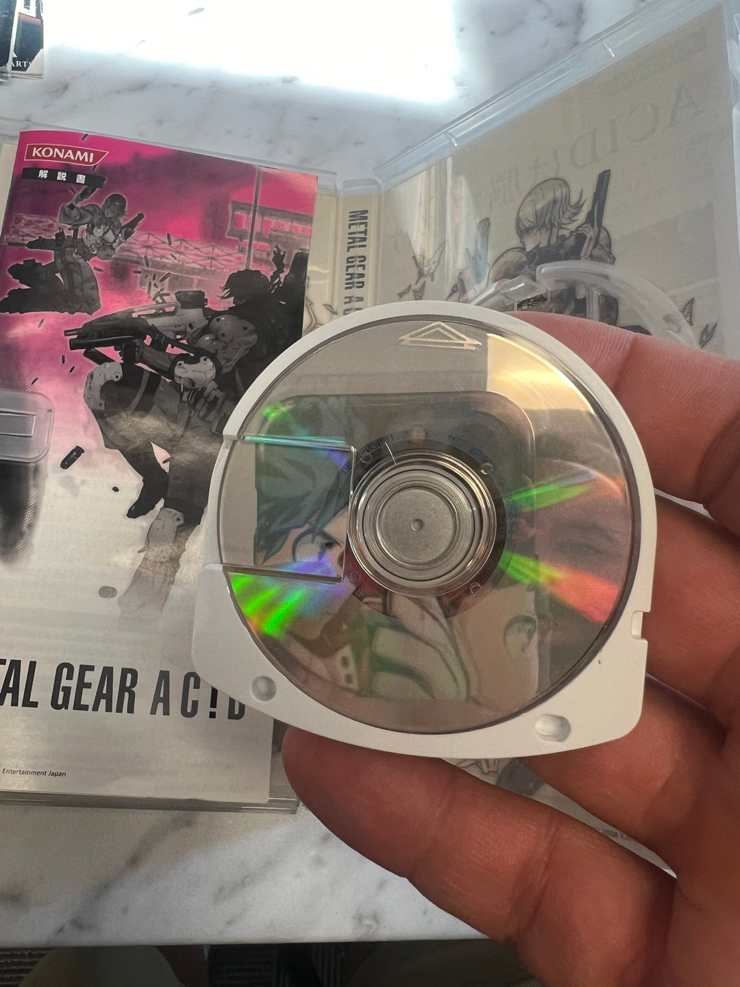 Metal Gear Acid JP PSP Japanese US Seller IMP91124