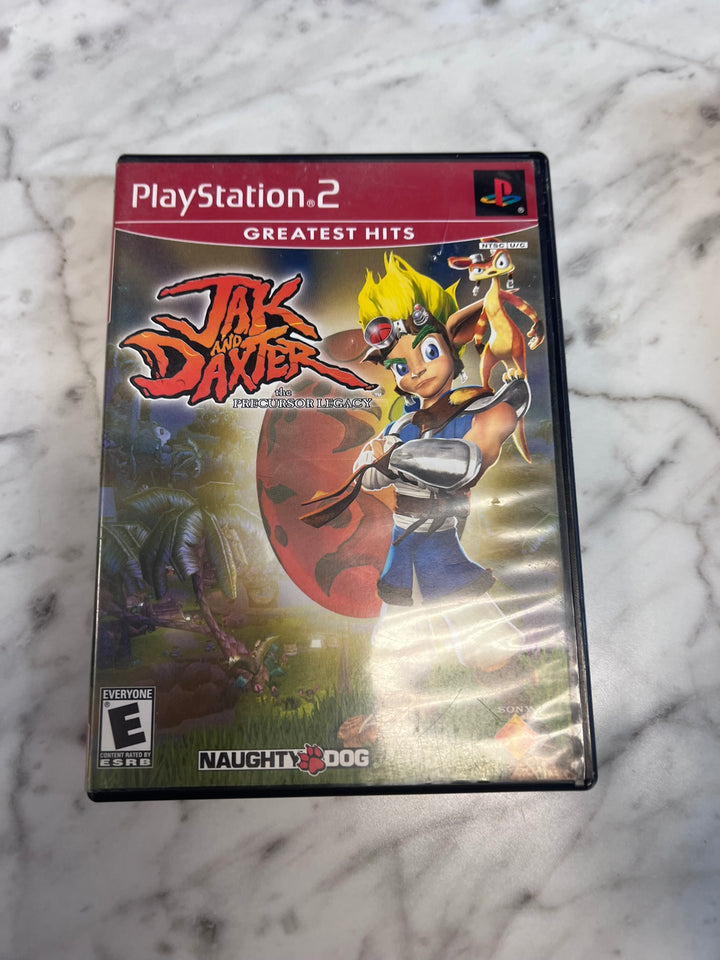 Jak and Daxter Precursor Legacy PS2 Playstation 2 CASE & MANUAL ONLY NO GAME   CO11426