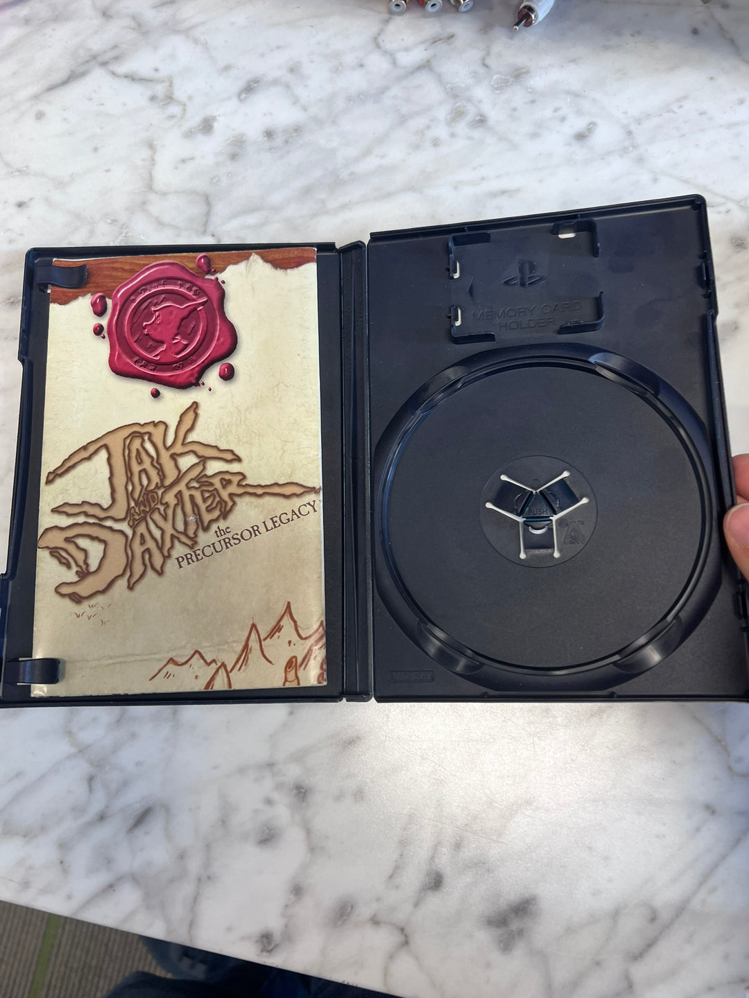 Jak and Daxter Precursor Legacy PS2 Playstation 2 CASE & MANUAL ONLY NO GAME   CO11426