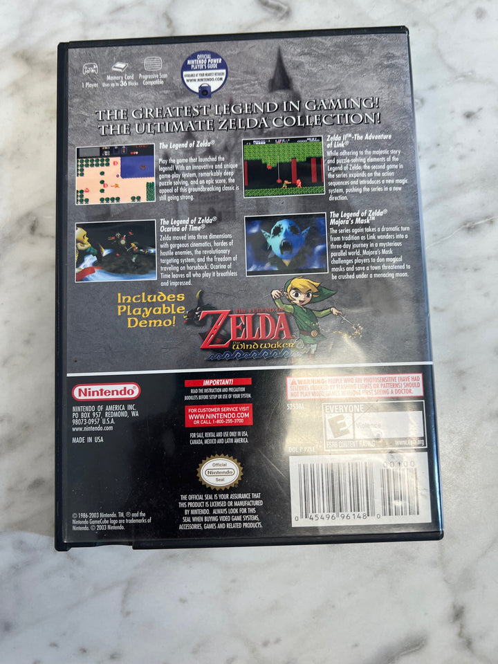 The Legend of Zelda Collector's Edition Gamecube CASE ONLY CO121224