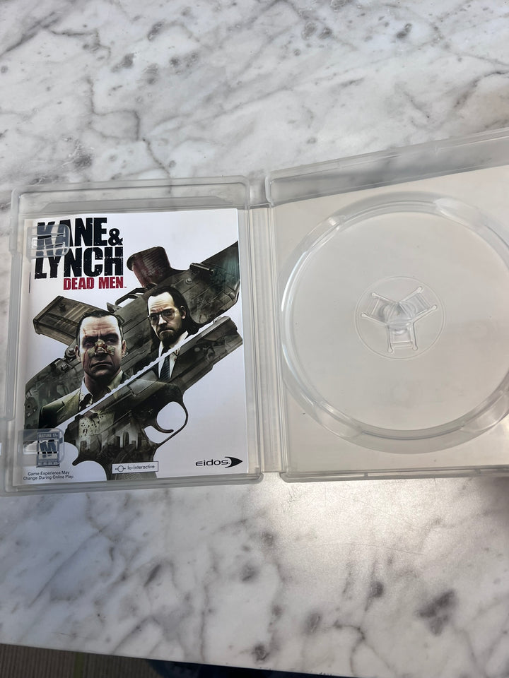 Kane & Lynch Dead Men PS3 Playstation 3 CASE & MANUAL ONLY NO GAME   CO11426