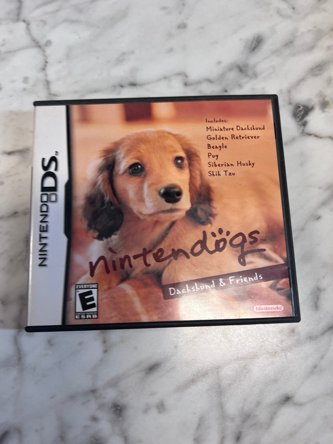 Nintendogs Dachshund & Friends CASE ONLY NO GAME   CO11426
