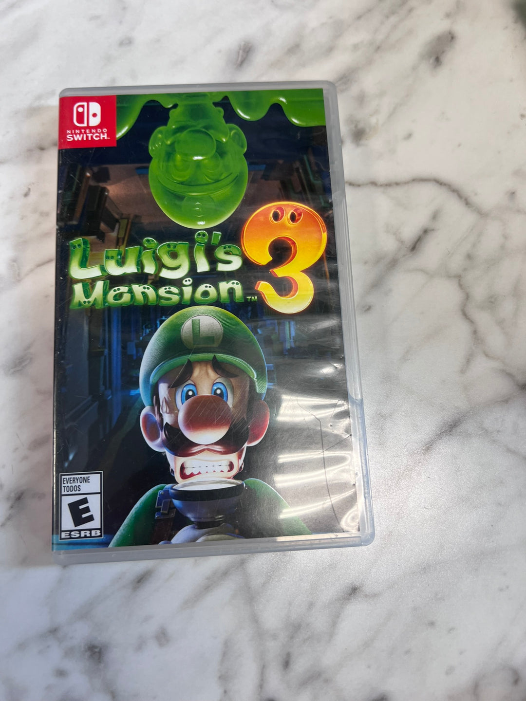 Luigi's Mansion 3 Nintendo Switch EMPTY CASE ONLY NO GAME   CO11426