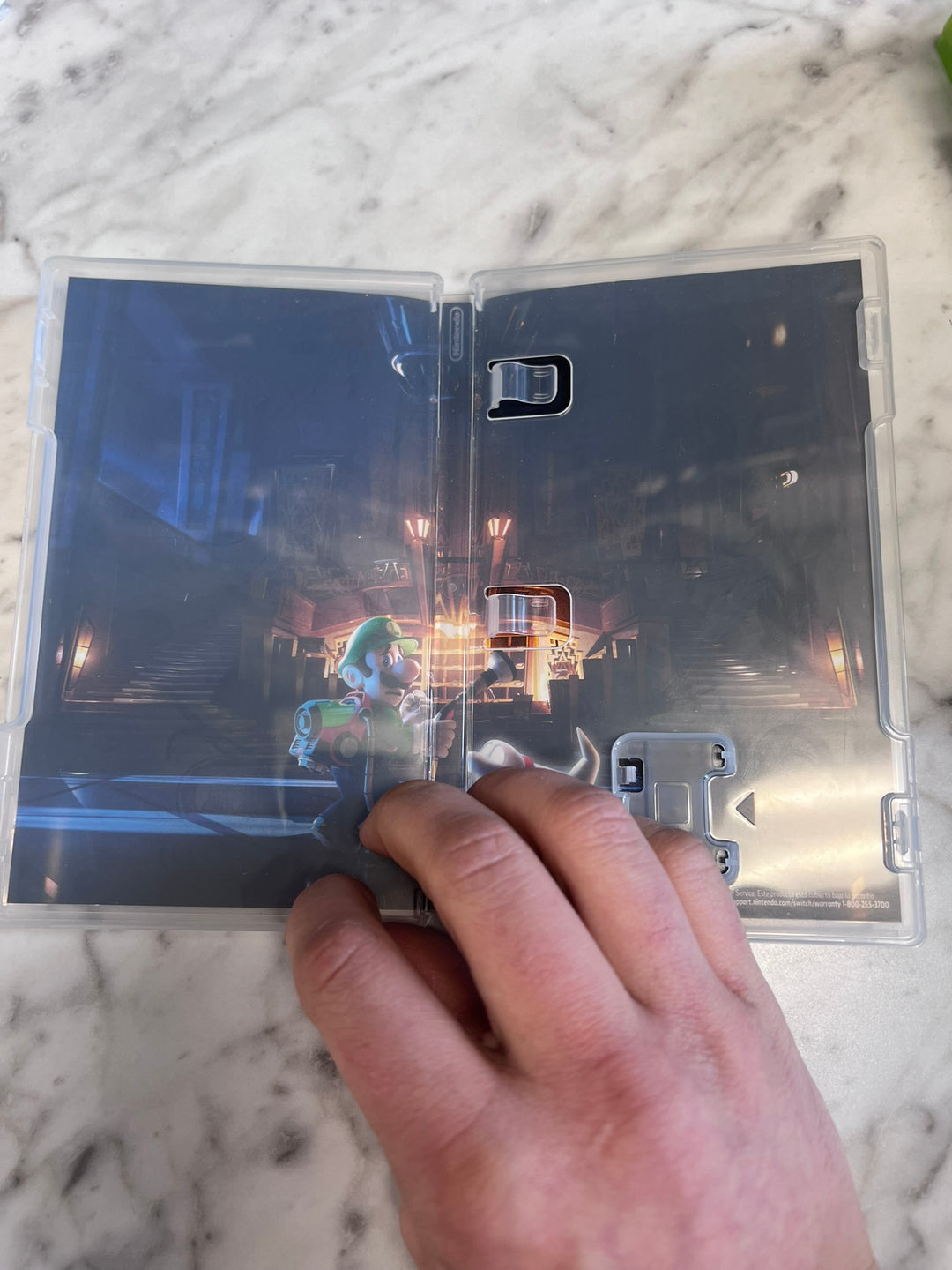 Luigi's Mansion 3 Nintendo Switch EMPTY CASE ONLY NO GAME   CO11426